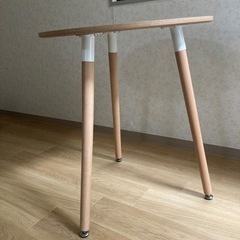 ウッド調　ダイニングテーブル　【引き取り】の画像