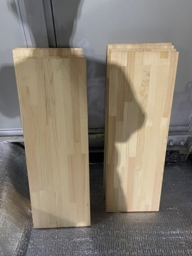 パイン集成材② 約20×300×850 8枚セット 棚板 カウンター DIY