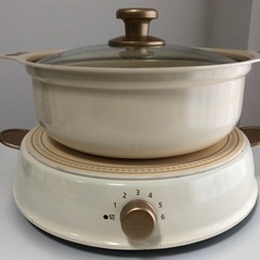 【決まりました】アイリスオーヤマ　IHクッキングヒーター鍋セットの画像