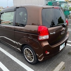 トヨタポルテ 24年式　ブラウン　ローダウンの画像