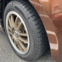 トヨタポルテ 24年式　ブラウン　ローダウンの画像