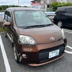 トヨタポルテ 24年式　ブラウン　ローダウンの画像