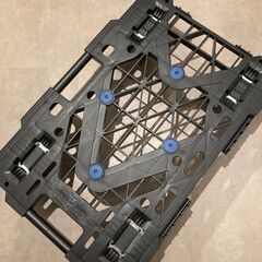 トラスコ 連結樹脂平台車 ルートバン ブラック 615x415 ...