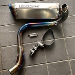 OverRacing TT-Formula RS フルチタンマフ...