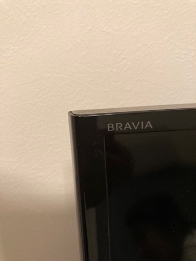 壁掛け部品（SONY液晶テレビ　ブラビア　壁付けユニット　SU-WL450）とセットで　SONY 32型壁付けTV