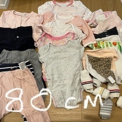 ベビー(女の子)服の画像