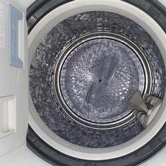送料無料●30日間保証付き●2018年製●SHARP シャープ●8kg●ES-TX8C-W●ホワイト●電気洗濯乾燥機
