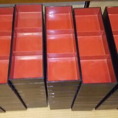 50箱 弁当 箱 3 仕切り 惣菜入れ  料亭 の画像