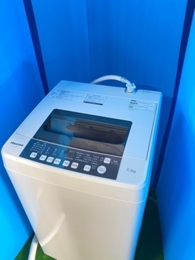 送料無料●２０１６年製●Hisense ハイセンス●HW-T55A●5.5kg●全自動電気洗濯機●30日間保証付き●YJ-0527-502