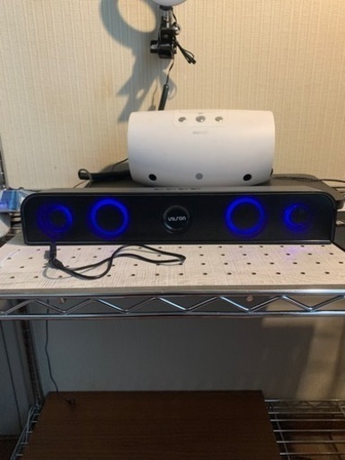 新品同様特価★ LEDで素敵に光る簡単につながる Bluetoothスピーカー