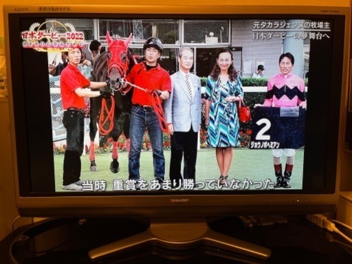 SHARP AQUOS LC-40AE6 40型\u0026スピーカ付テレビ台