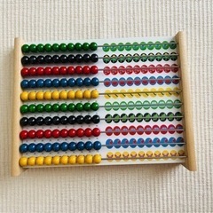 100玉そろばん【美品】知育玩具　１歳から