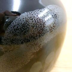 天目器 茶碗 青木龍山 共箱 栞 天目花紋 文化勲章作家 札幌市手稲区の画像