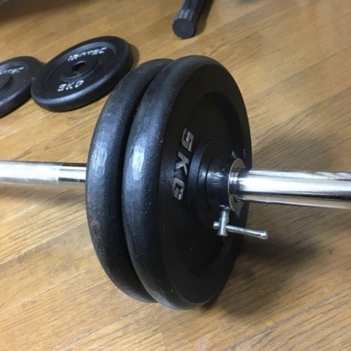 筋トレセット　ダンベル(iROTEC)トレーニングベンチ　