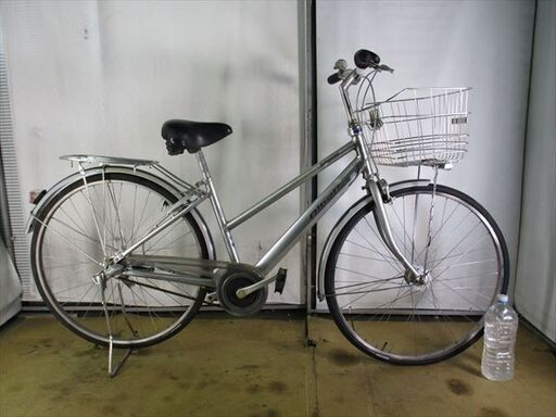 B961　限定特価　整備済み★ブリヂストン　アルベルト　シルバー★ 中古自転車 【27インチ 】