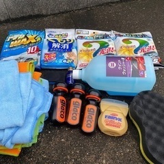 洗車セット　車　ガラコなど