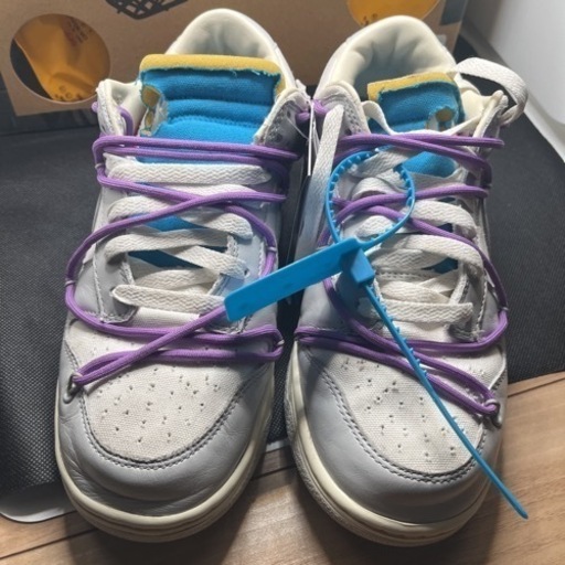 NIKE × OFF WHITE DUNK LOW 1 OF 50 DM1602-125 26.5cm