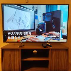 パナソニック 49V型 4K 液晶テレビ TH-49EX750 無線LAN搭載　と　テレビ台