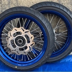 【美品 最終値下げ】KDX 250 タイヤ ホイール 17インチ...