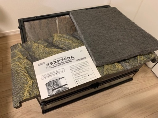 美品　爬虫類ゲージ【エキゾテラ60㎝×45㎝】