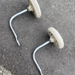 女の子　自転車用　補助輪の画像