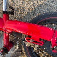 へんしんバイク　赤　の画像