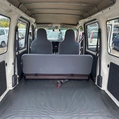 【支払総額19.8万円】車検令和5年4月 即戦力！高年式！h27年式 サンバーバン （ハイゼットカーゴ）ハイルーフ 調子良好！即日納車可能です★の画像