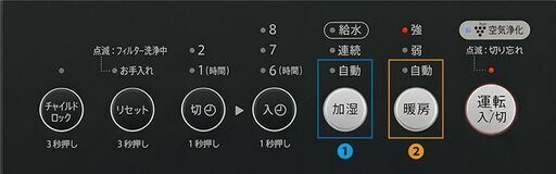 シャーププラズマクラスター加湿セラミックファンヒーター HX-PK12