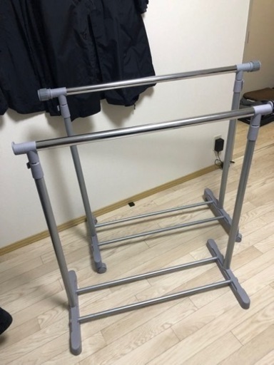 ハンガーラック2本セット②