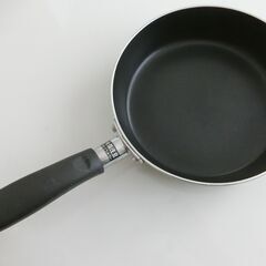 0円：IH対応 未使用フライパン ミニサイズ 直径約18センチ