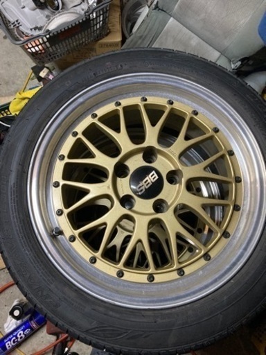 BBS LM ゴールド　17インチ　8J+35 4本