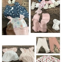 ✿ 女の子　夏生まれ　出産準備　お洋服等まとめ売り　85点✿の画像