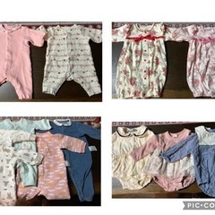 ✿ 女の子　夏生まれ　出産準備　お洋服等まとめ売り　85点✿の画像