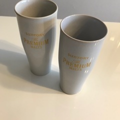 サントリーのノベルティーペアグラスの画像