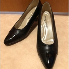 Media femme 本革パンプス 23.5cm