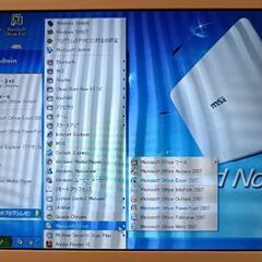 MSI Wind Notebook WinXP ミニノートＰＣ マイクロソフトオフィス搭載 動作品 小さくてピンク色がかわいい！の画像