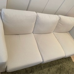 【値下げしました！】IKEA 3人掛けソファの画像
