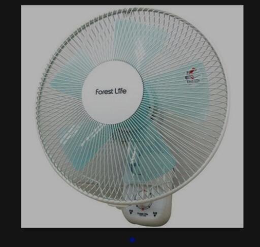 【売約済】30cmリモコン式壁掛け扇風機