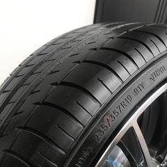 ※交渉中【ほぼ新品】アルミホイール＆タイヤセットの画像