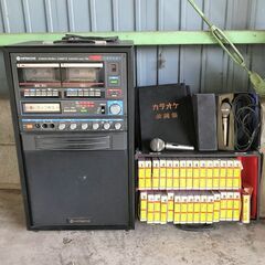 あげます HITACHI カラオケ デッキ TRQ-112K 8...