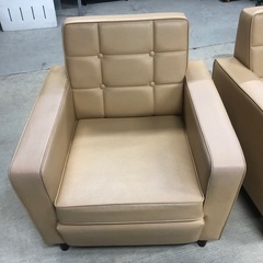 1人掛けソファー2点セット②の画像