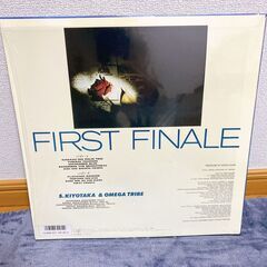 ☆美品☆　中古　杉山清貴&オメガトライブ「First Finale」LPレコード　現金OKの画像