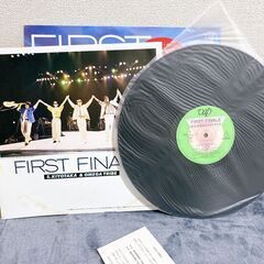 ☆美品☆　中古　杉山清貴&オメガトライブ「First Finale」LPレコード　現金OKの画像
