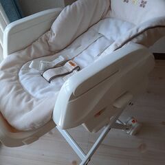 最終値下げ【カリブ椅子おまけつき】コンビ　ハイローチェアの画像