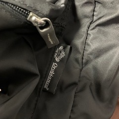 オロビアンコの黒ナイロンリュックの画像
