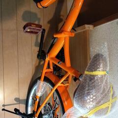 新品折りたたみ自転車の画像