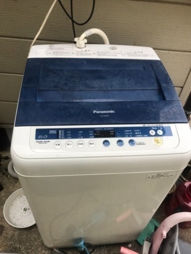 洗濯機　鳥取市　引き取り→現金限定　パナソニック6キロ