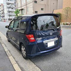 フリード1.5　FLEXエアロ　H21　車検4/12　走行78000ｋ　純正ＨＤＤナビ＆フルセグＴＶ＆カラーバックカメラ　前後ドラレコ　両側パワースライドドア　純正エアロ＆15ＡＷ　キセノンの画像