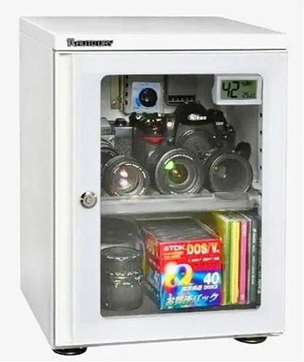 東洋リビング 自動防湿保管庫 ED41WKカメラ防湿庫ケース