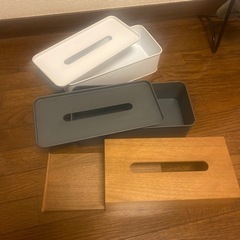 ティッシュケース　3個セットの画像